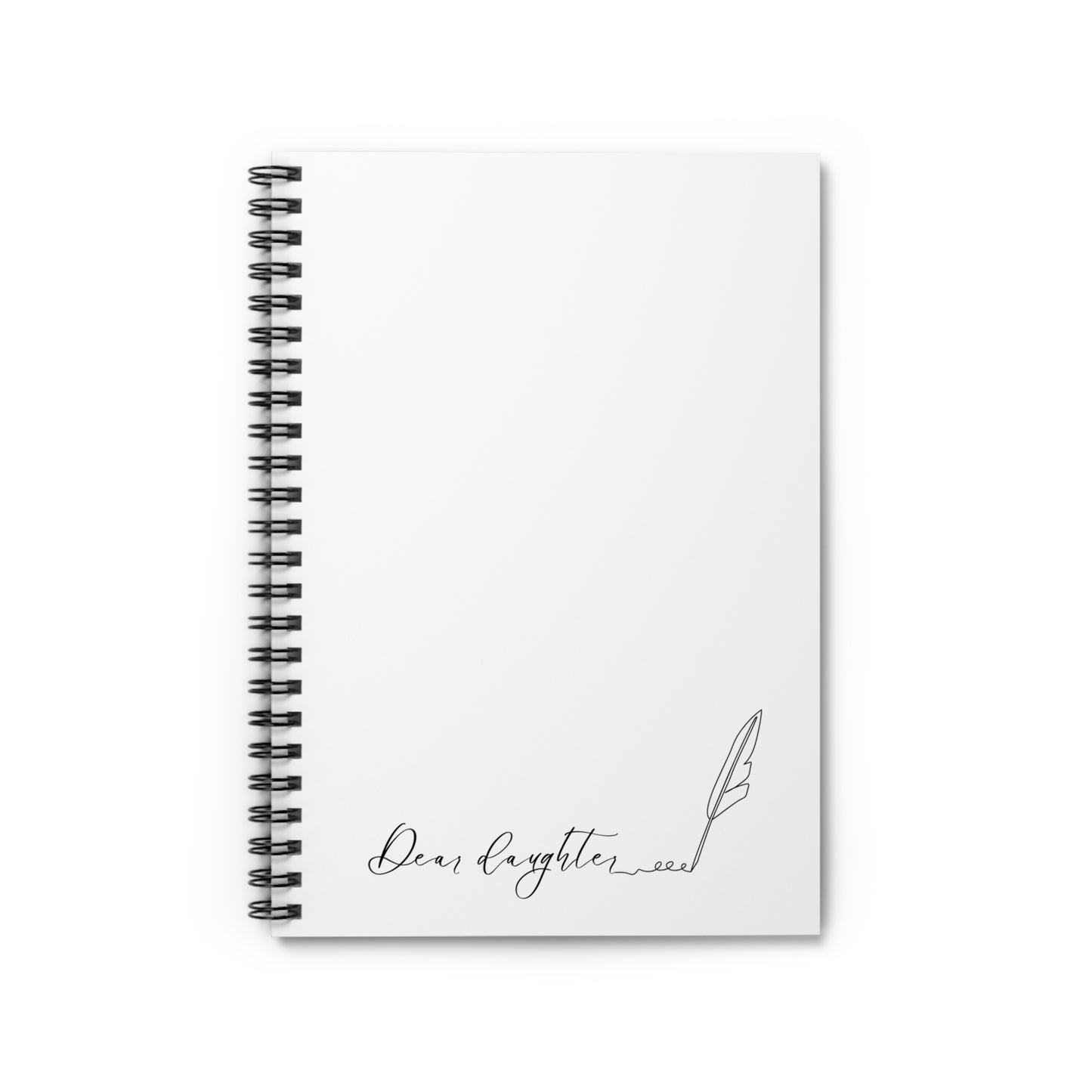 Minimalist Notebook - “Dear daughter”
