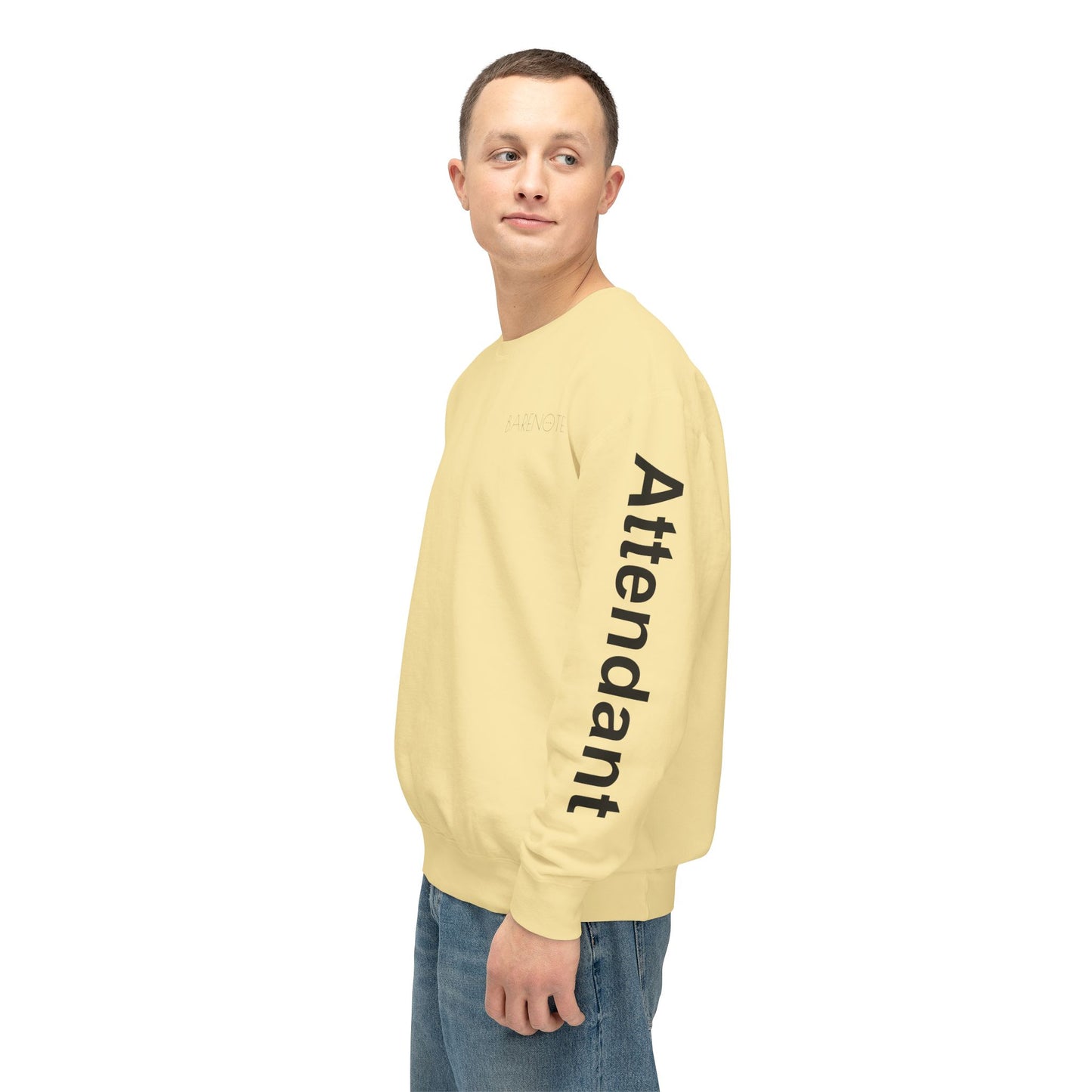 Unisex Lightweight Crewneck Sweatshirt - Flight Attendant