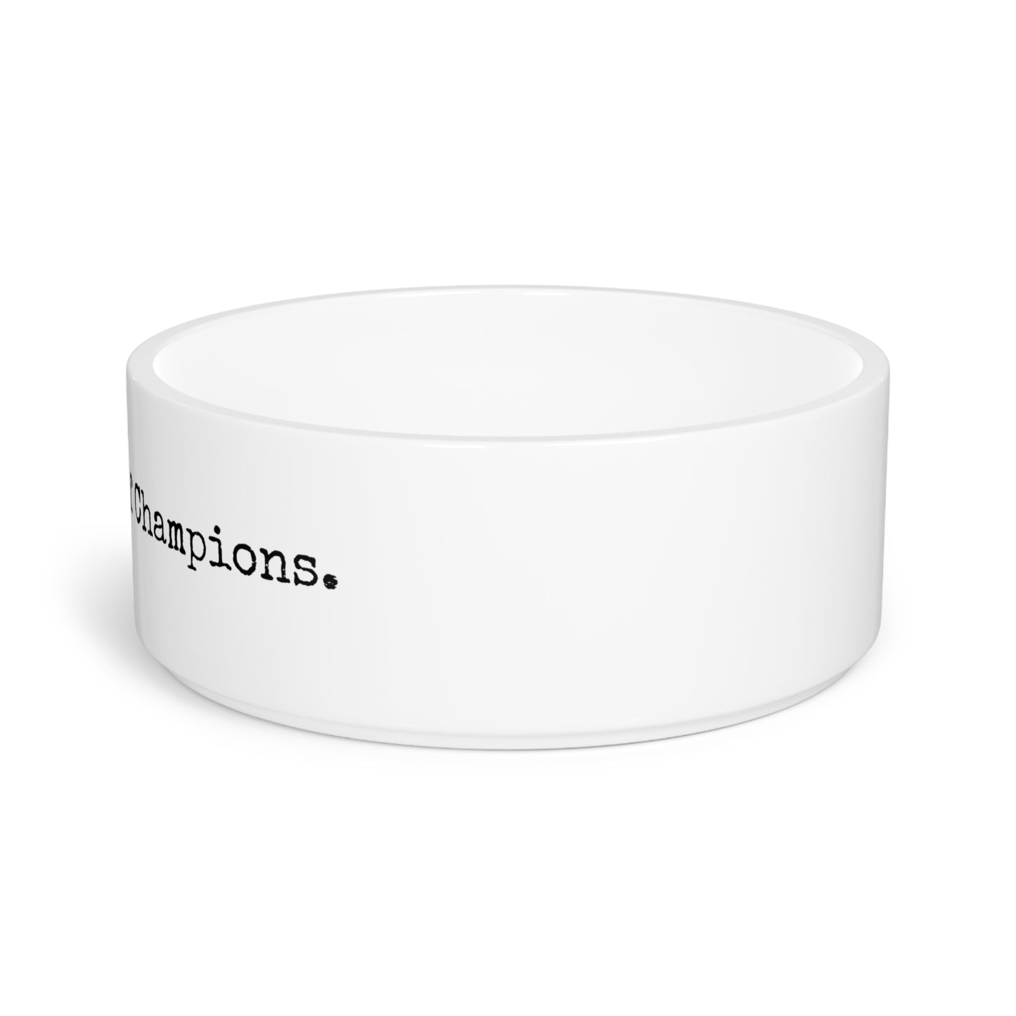 Pet Bowl - Water: The Sip of Champions.