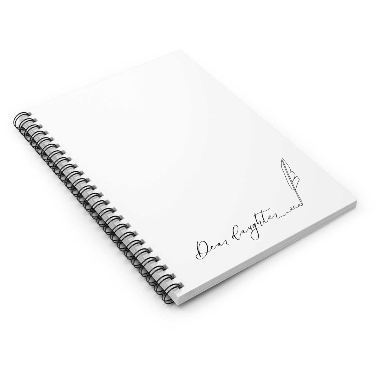 Minimalist Notebook - “Dear daughter”