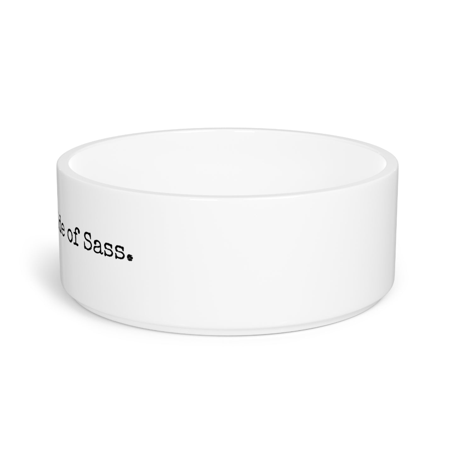 Pet Bowl - Water with a Side of Sass.