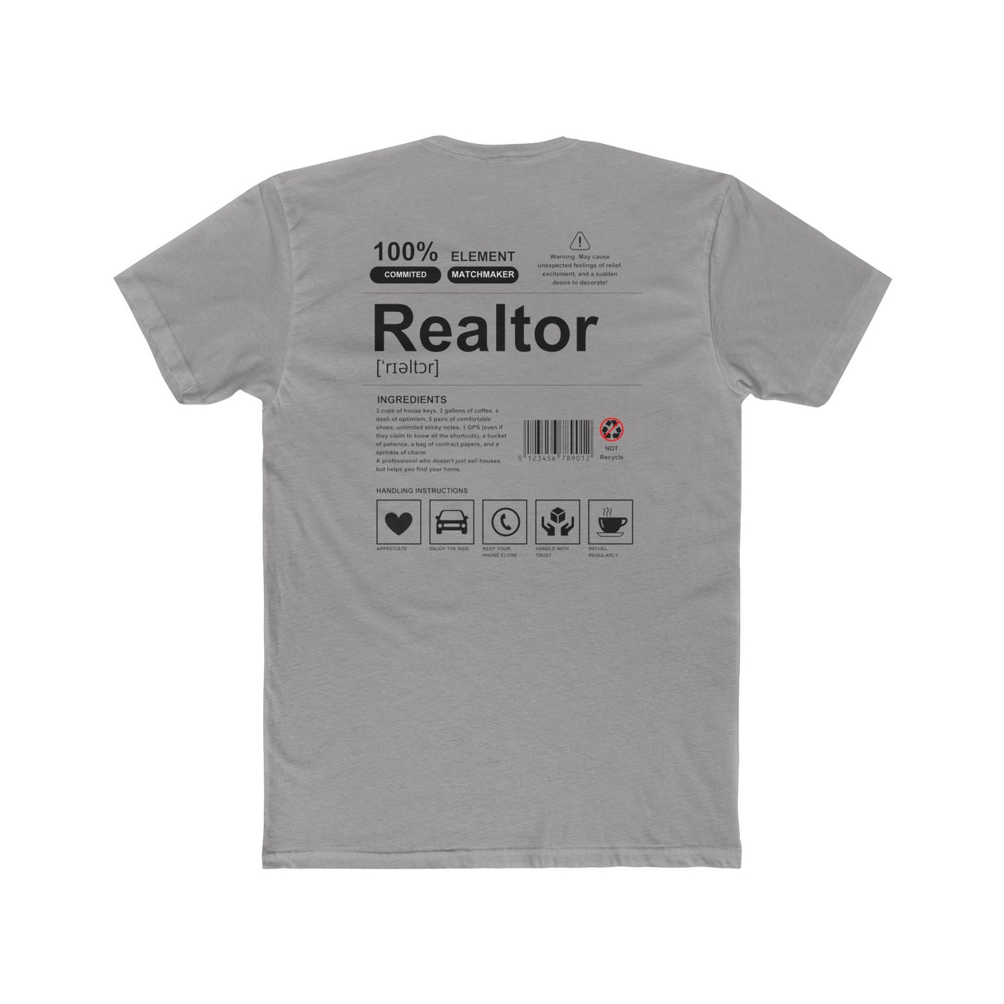 Unisex Cotton Crew Tee - Realtor