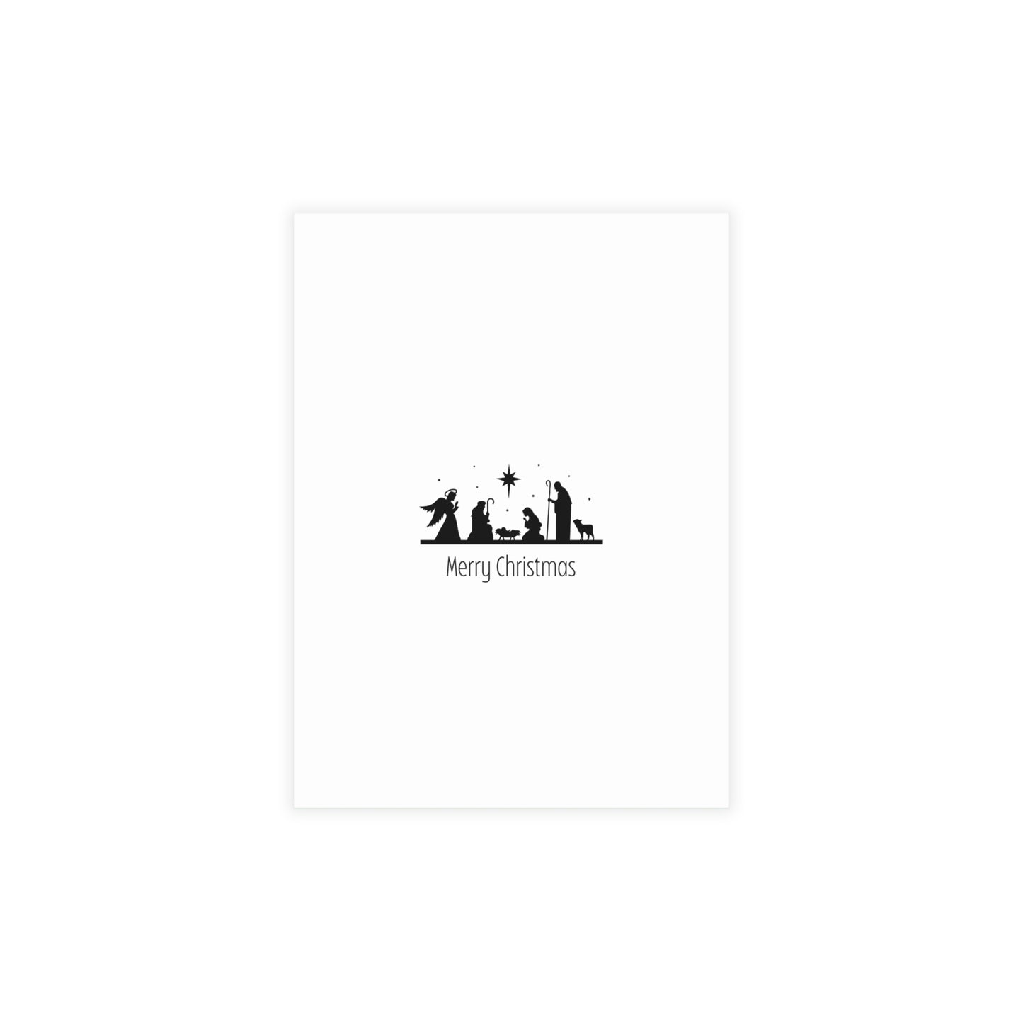 Minimalist Christmas Cards (envelopes included)