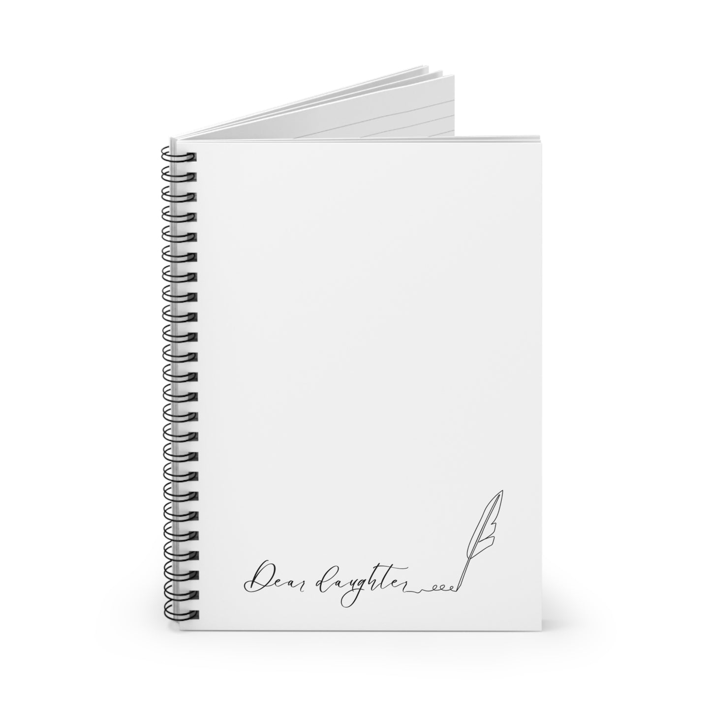 Minimalist Notebook - “Dear daughter”