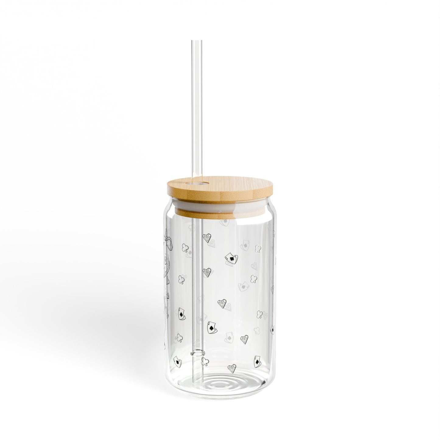 Sipper Glass, 16oz - Alice