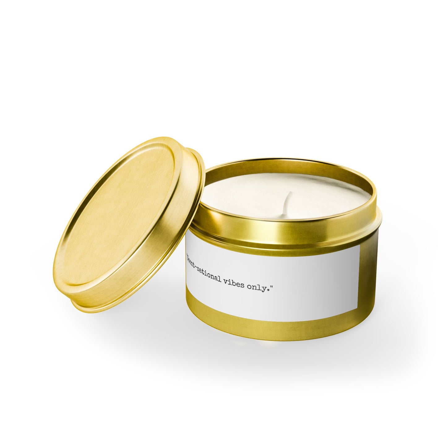 Scented Soy Candle - “Scent-sational vibes only”