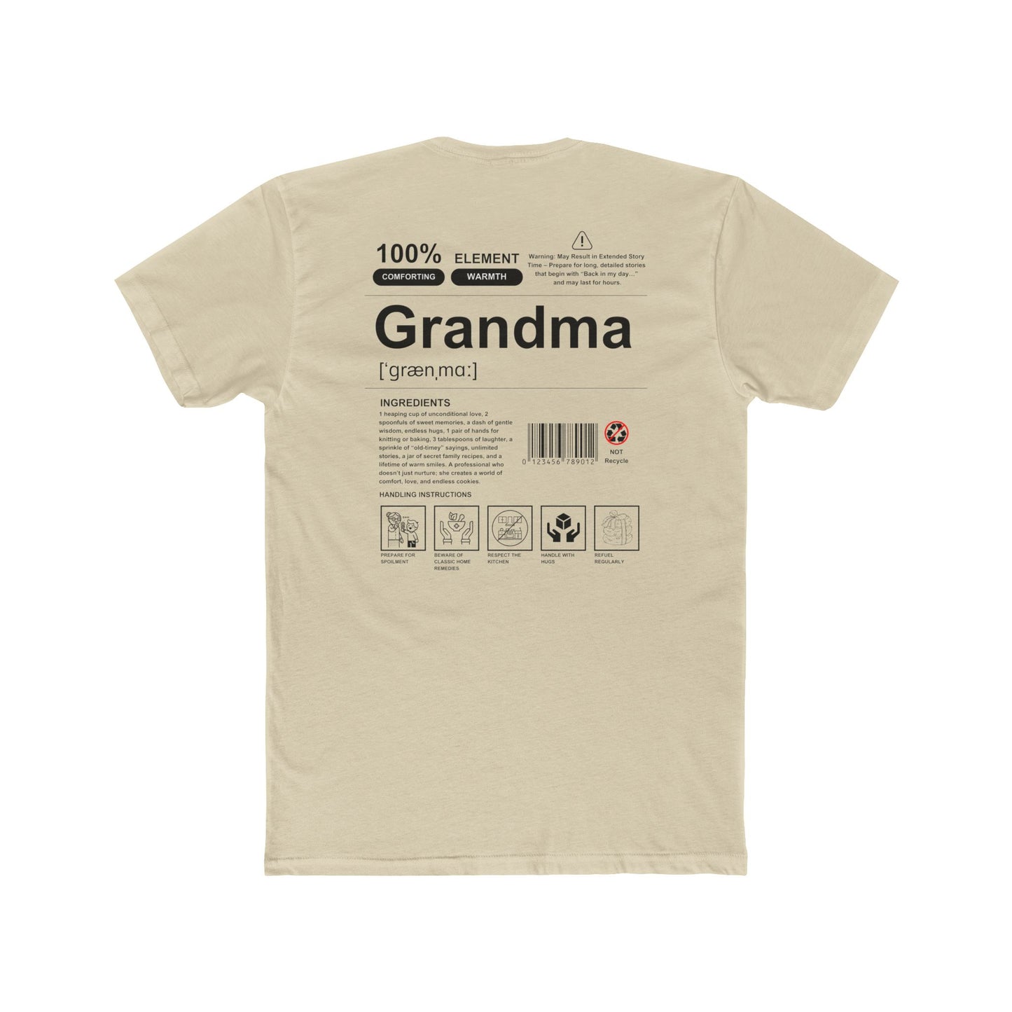 Unisex Cotton Crew Tee - Grandma