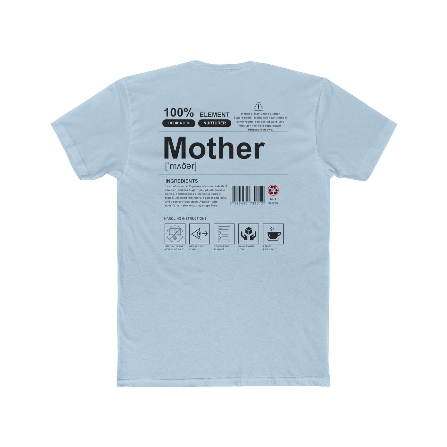 Unisex Cotton Crew Tee - Mother
