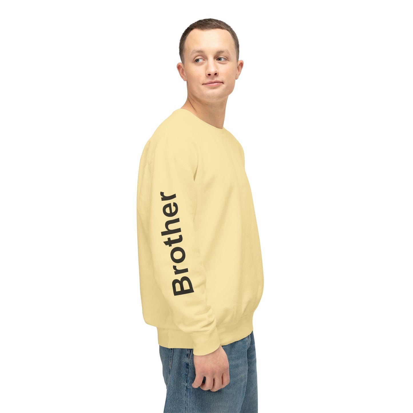 Unisex Lightweight Crewneck Sweatshirt - Brother