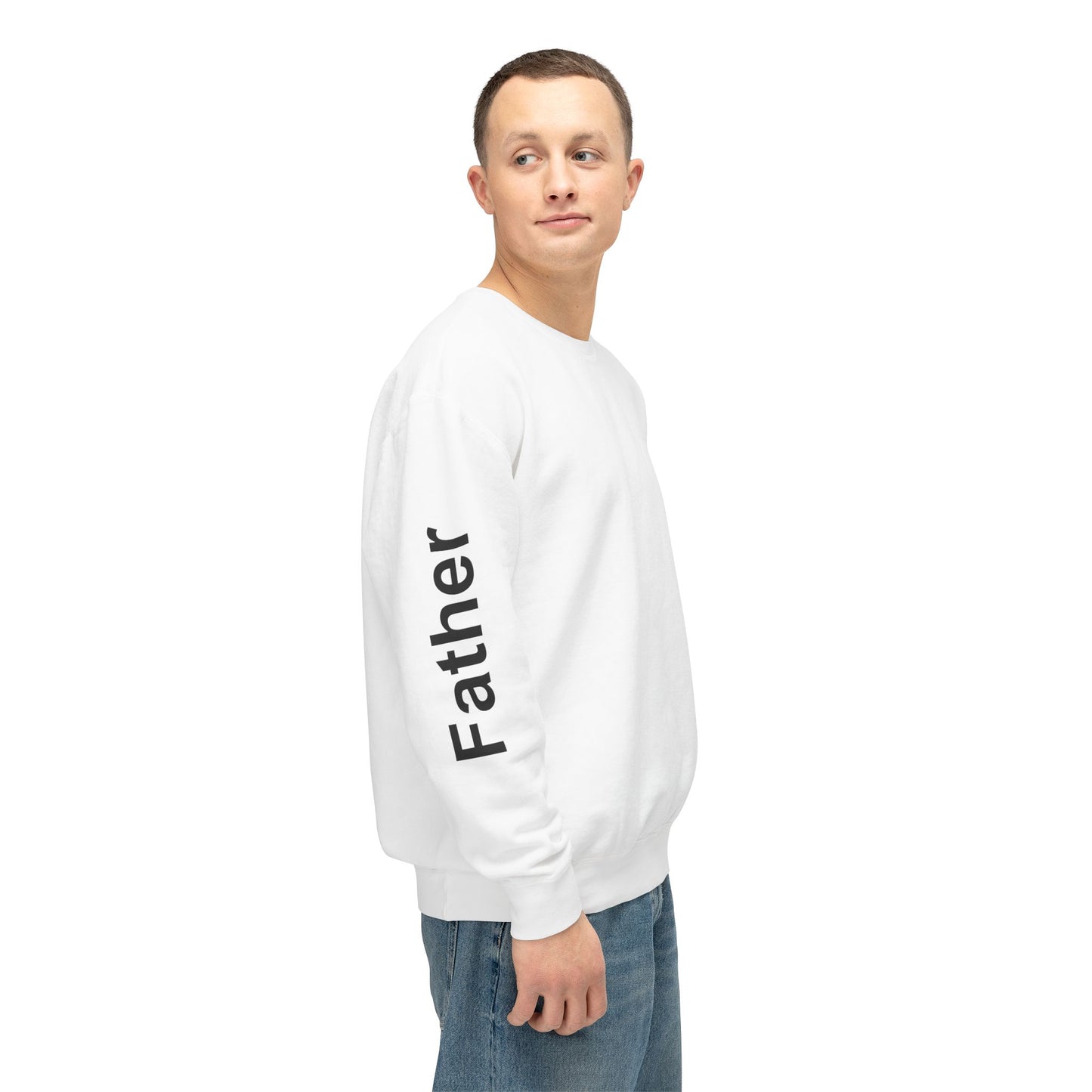 Unisex Lightweight Crewneck Sweatshirt - Father