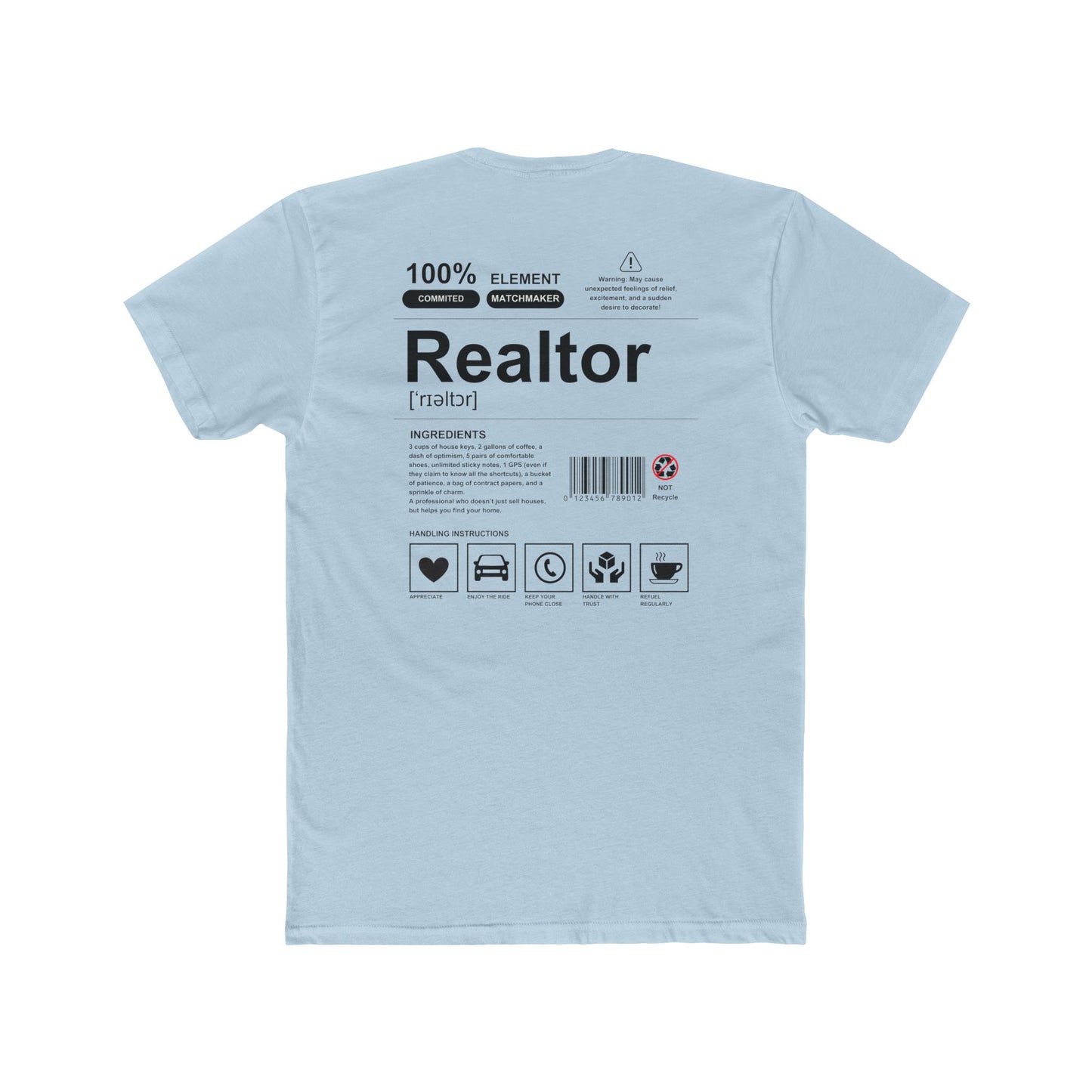 Unisex Cotton Crew Tee - Realtor