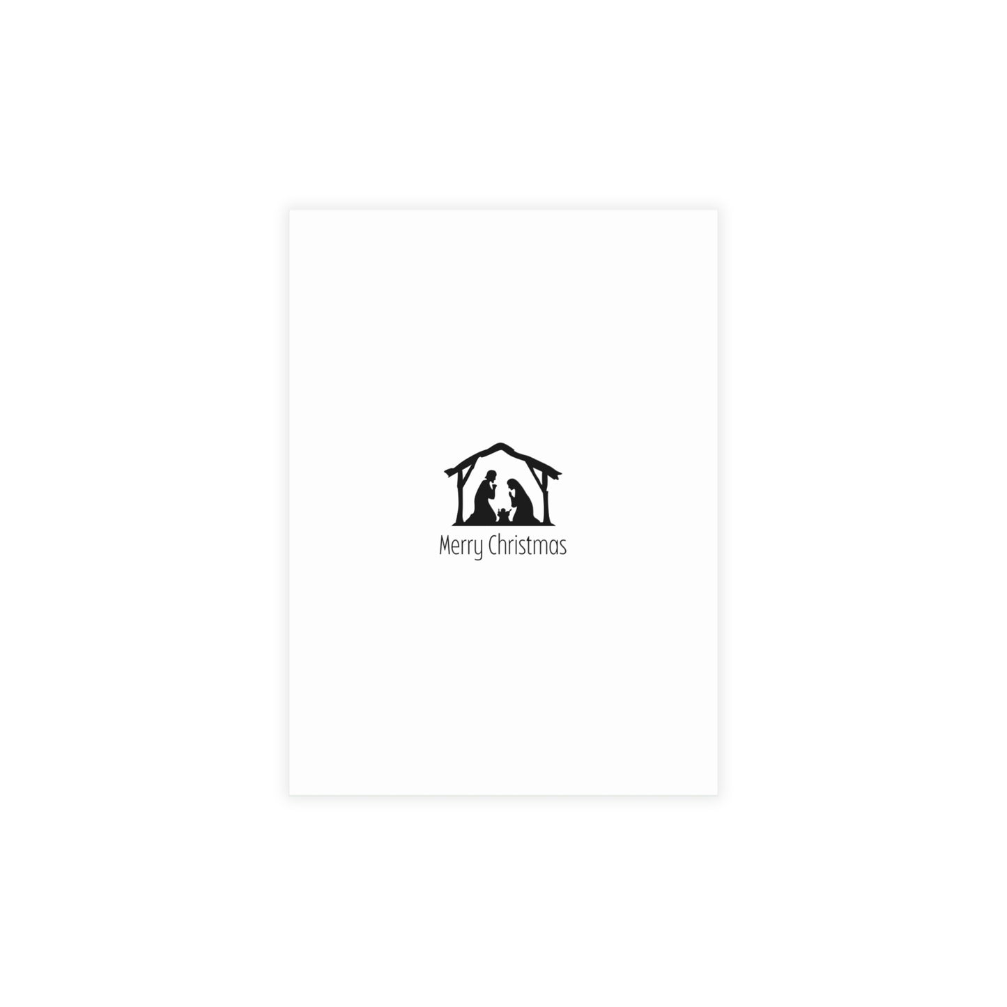 Minimalist Christmas Card (envelopes included)