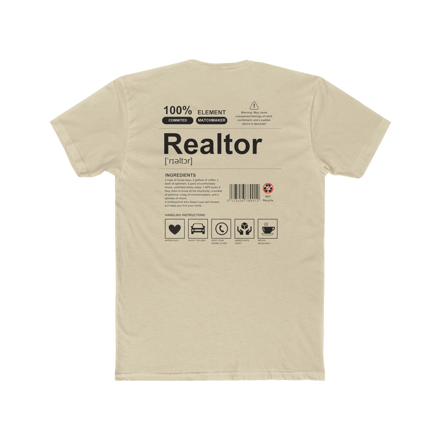 Unisex Cotton Crew Tee - Realtor