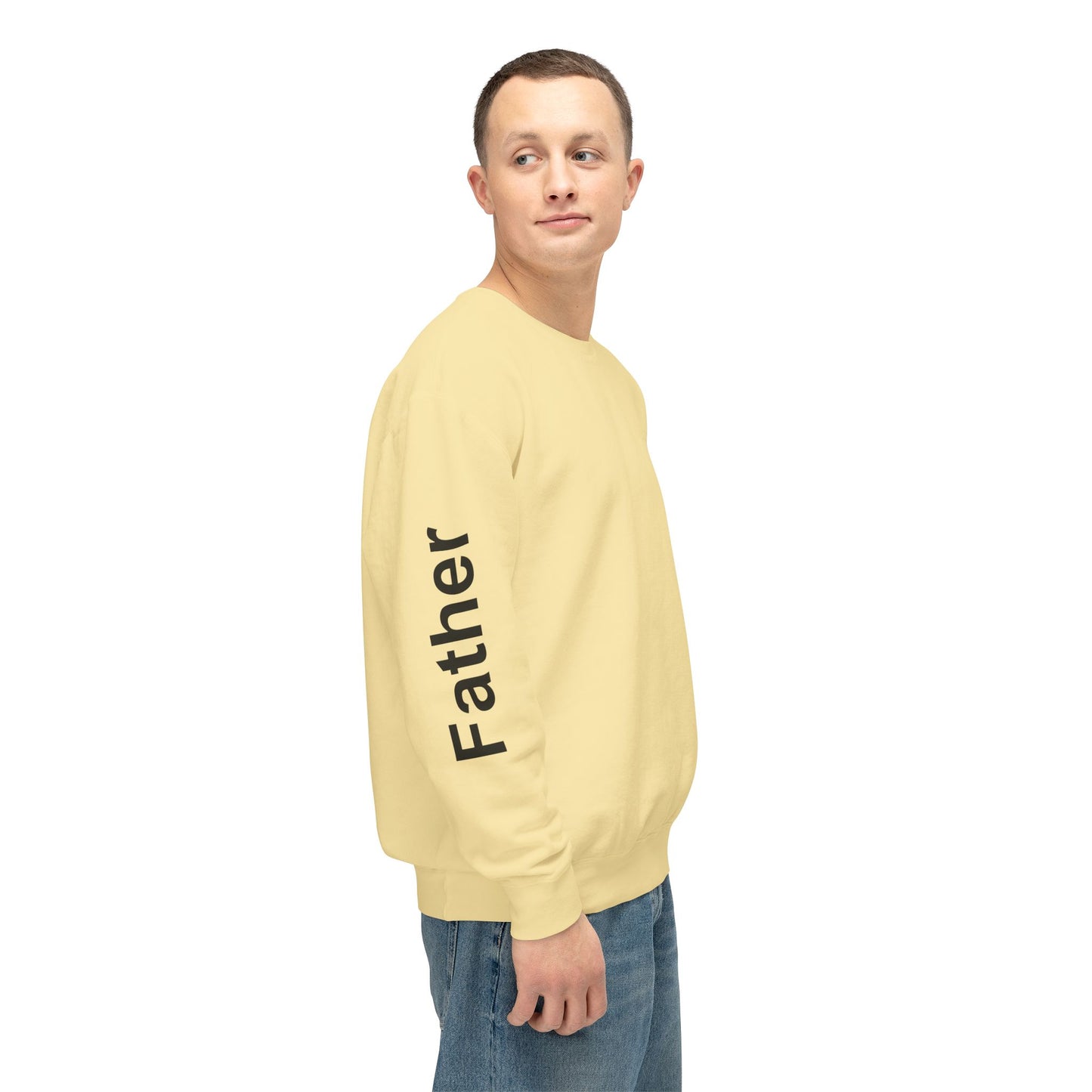 Unisex Lightweight Crewneck Sweatshirt - Father