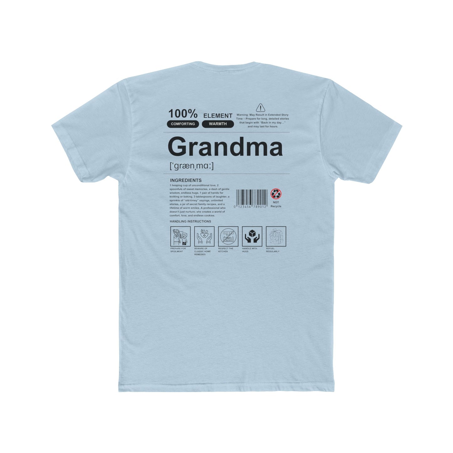 Unisex Cotton Crew Tee - Grandma