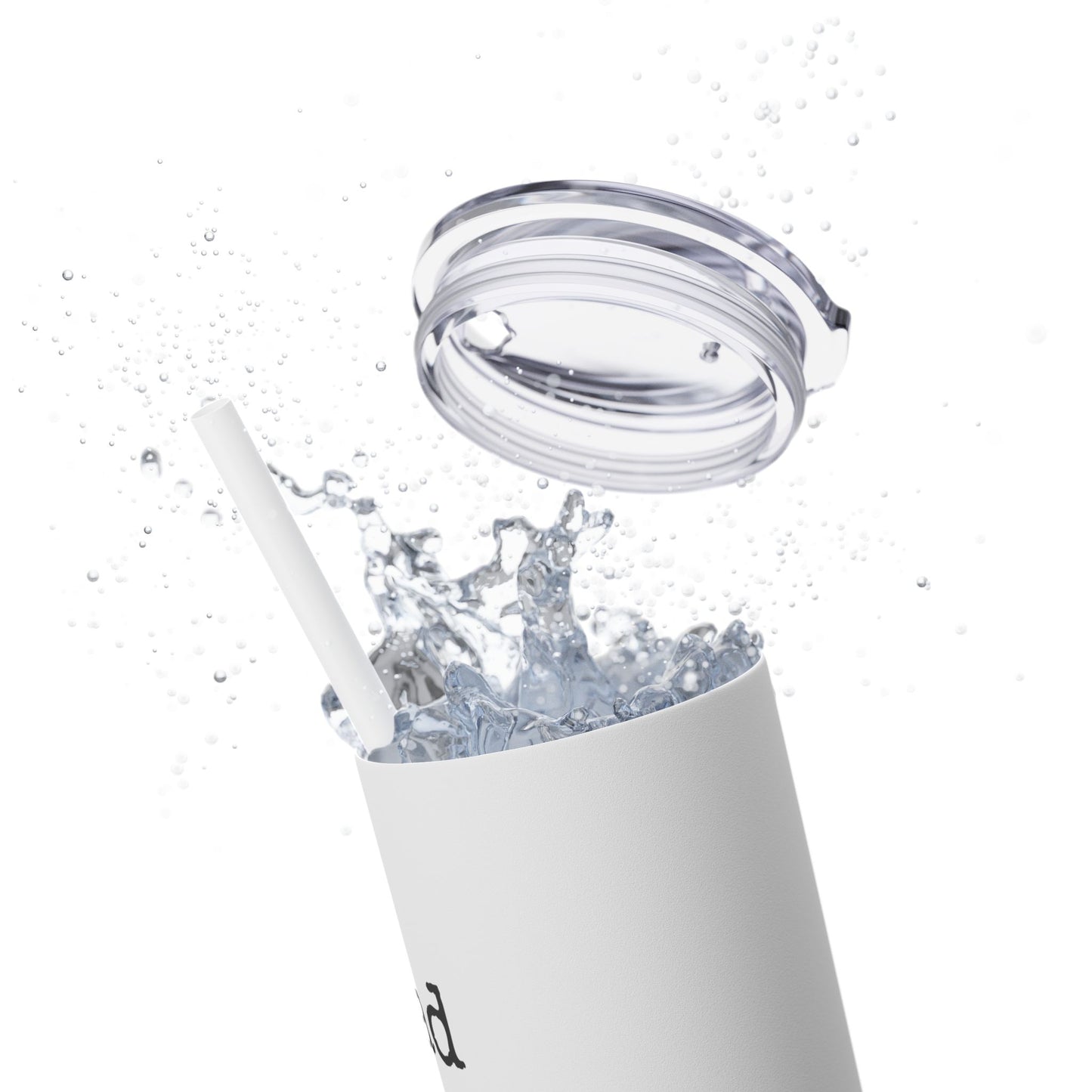Skinny Tumbler with Straw, 20oz - Dad