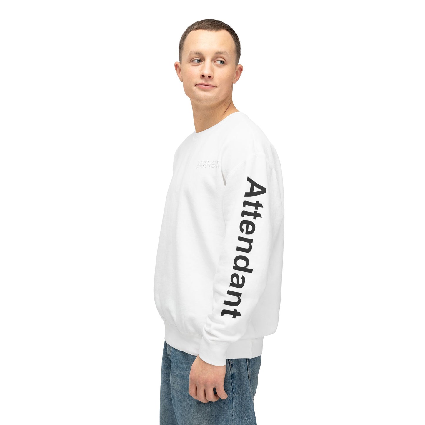 Unisex Lightweight Crewneck Sweatshirt - Flight Attendant