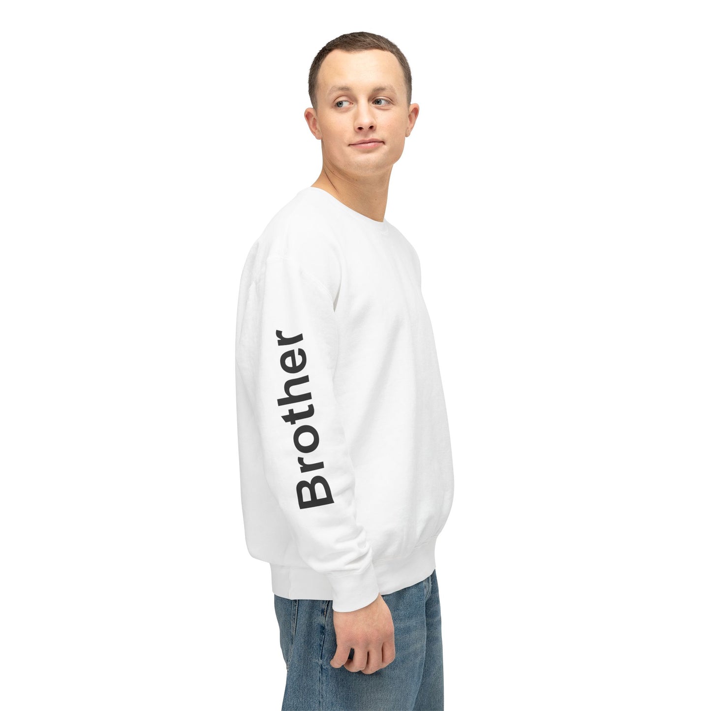 Unisex Lightweight Crewneck Sweatshirt - Brother