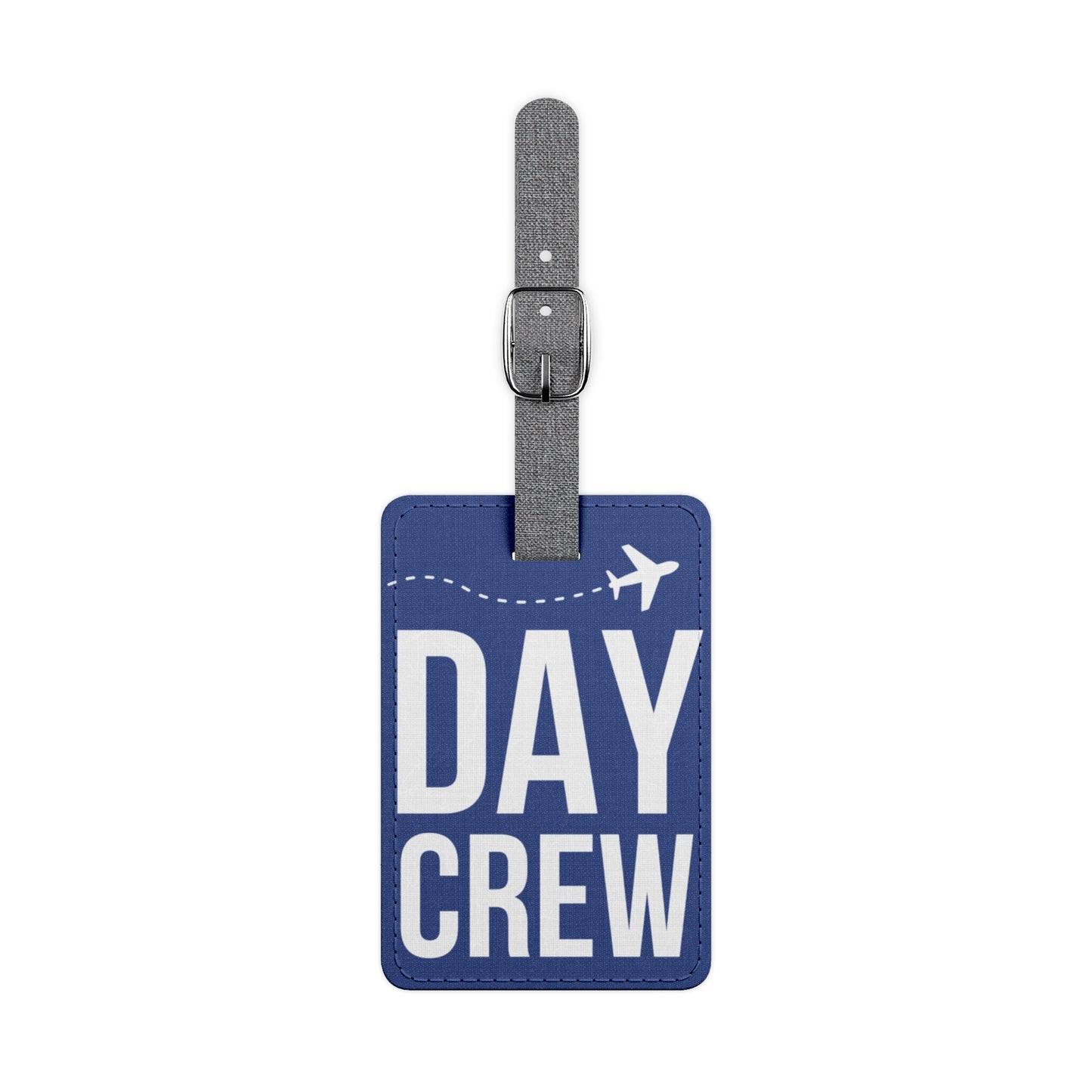 DAY CREW BLUE Luggage Tag, Rectangle