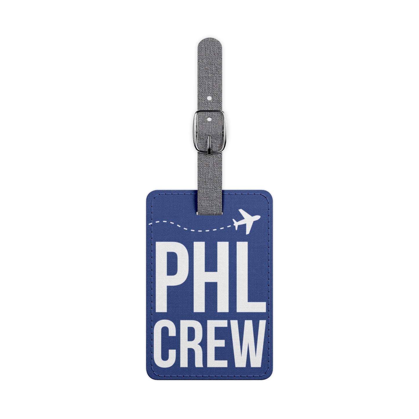 PHL CREW BLUE Luggage Tag, Rectangle