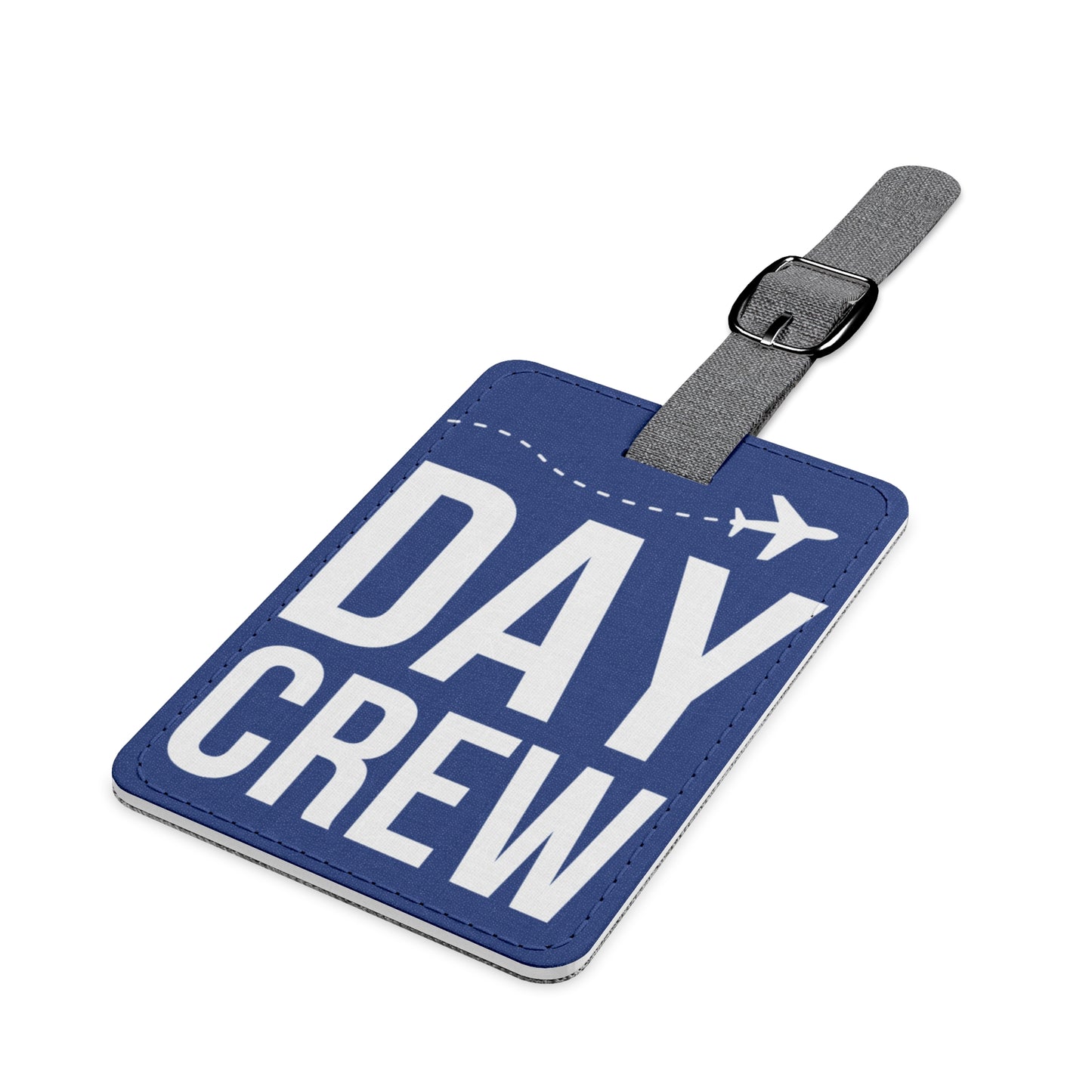 DAY CREW BLUE Luggage Tag, Rectangle