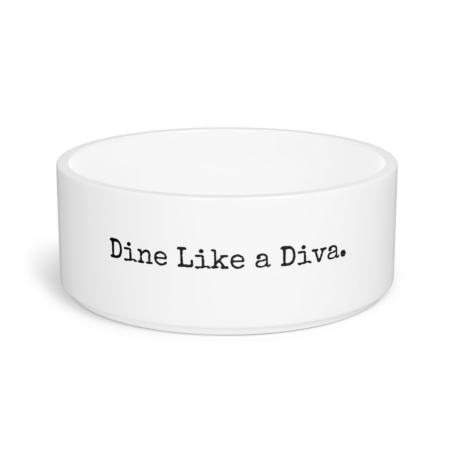 Pet Bowl - Dine Like a Diva.